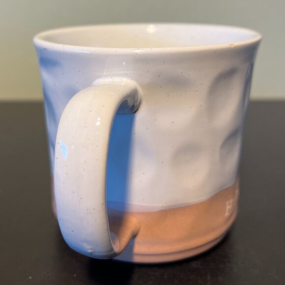 Atelier by Trudeau HAPPY Handcrafted Clay Pottery Ceramic Coffee Tea Mug ~ Hygge - Picture 2 of 8